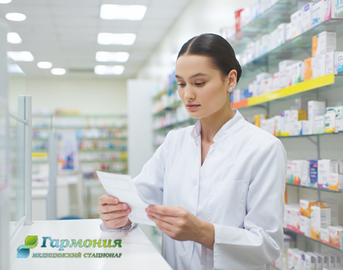 Фармацевт в аптеке